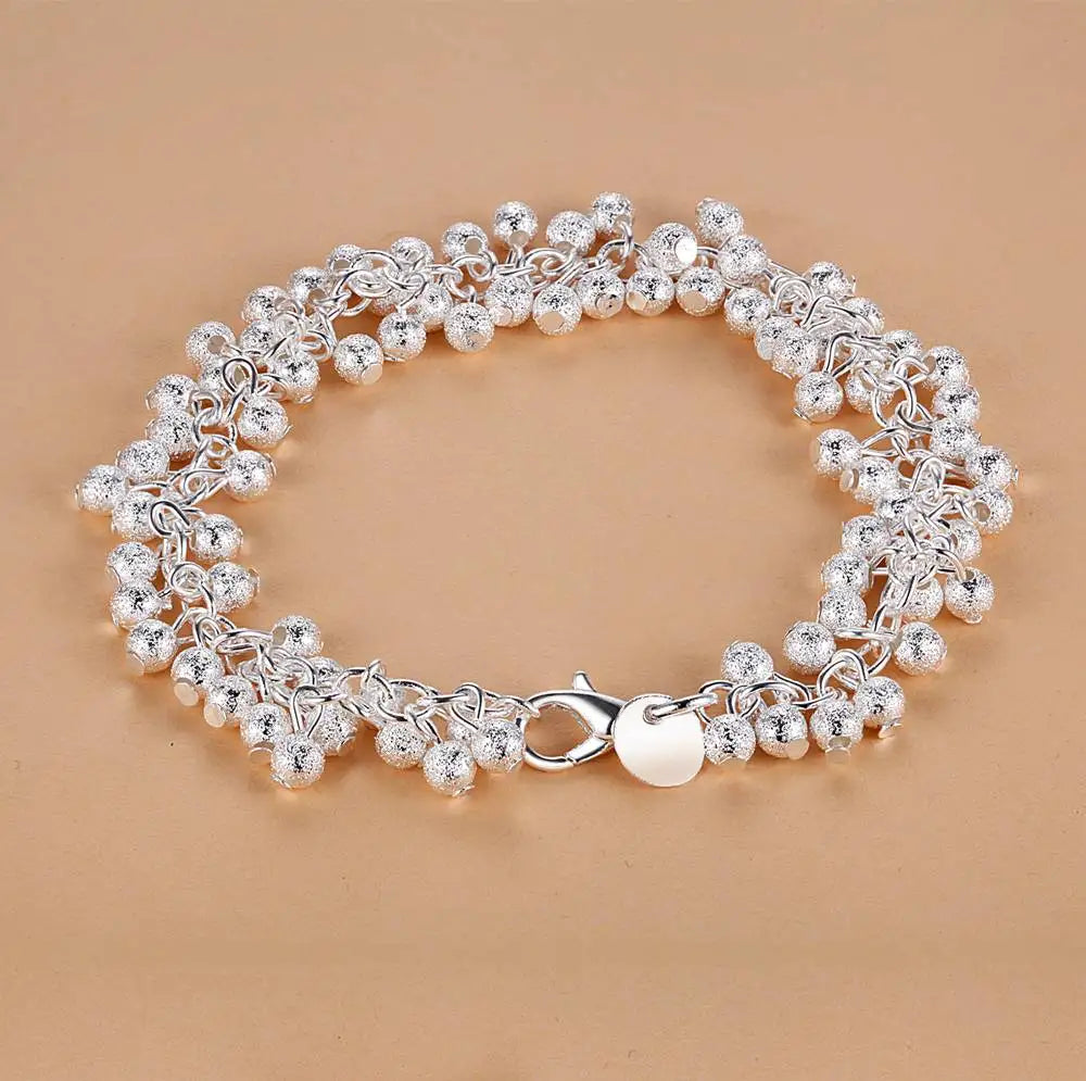 Neues Armband aus 925er-Sterlingsilber, hochwertige romantische Kette für Damen, modisch, Verlobungsfeier, Hochzeit, Schmuck, Geschenk