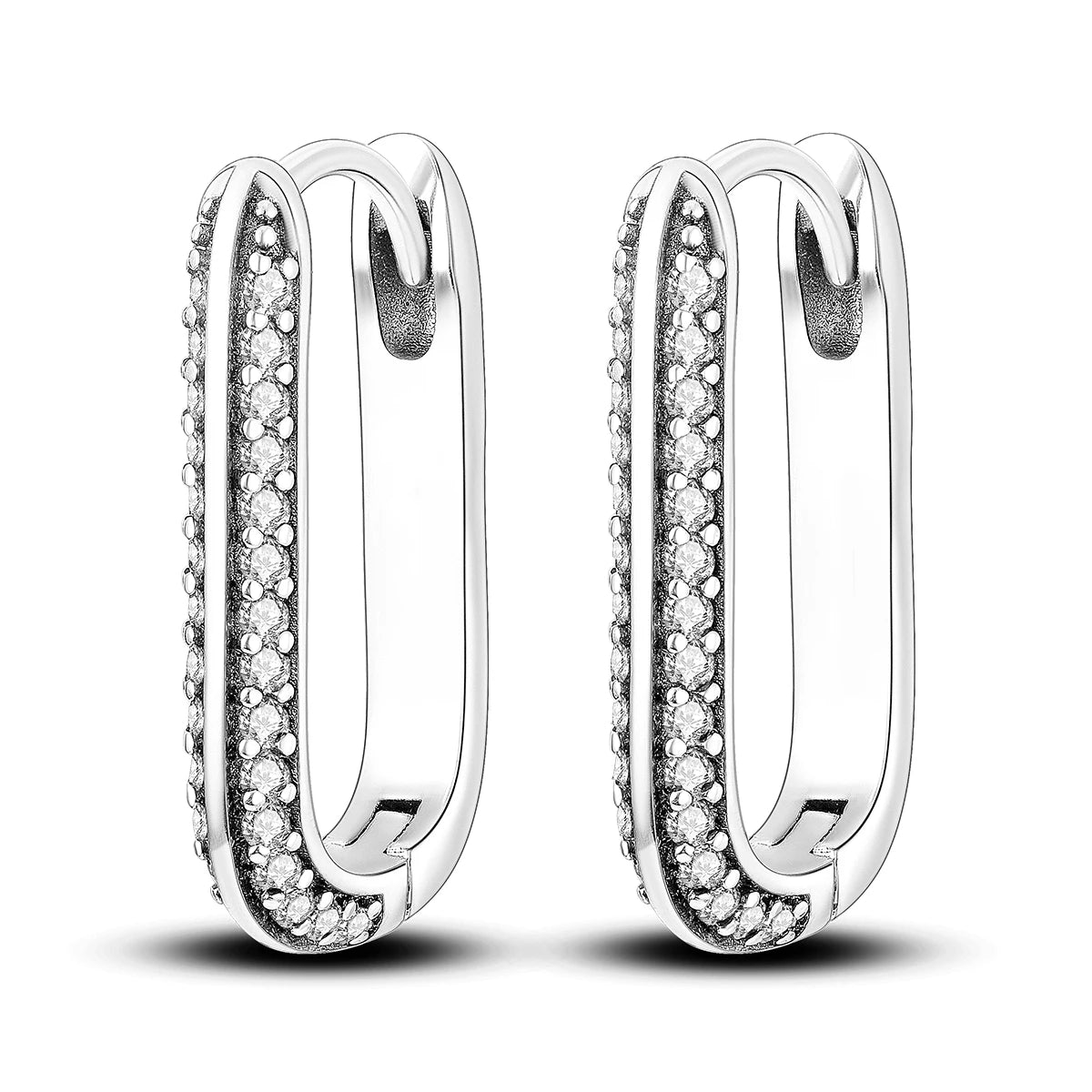 Creolen aus 925er Silber für Damen, Pendientes, Mond, Sonne, Original-Ohrringe, Modeschmuck