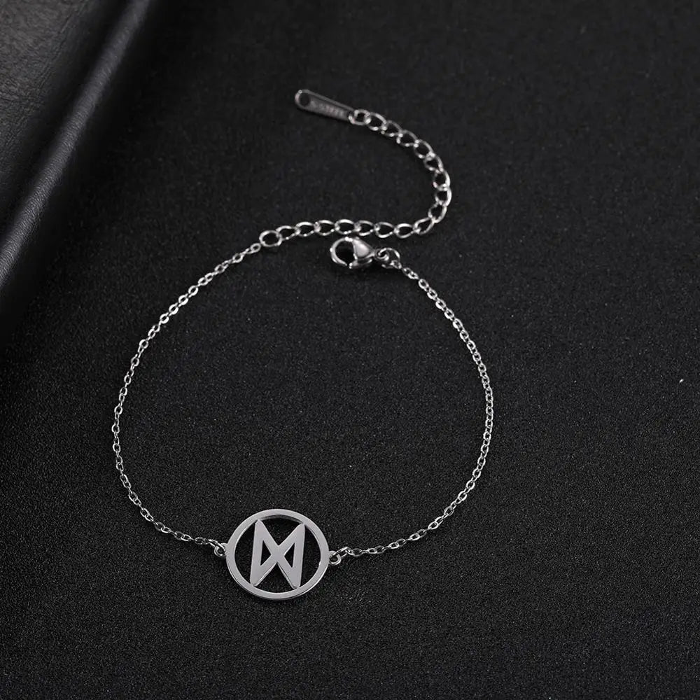 Likgreat 24 Wikinger-Runen-Charm-Armband, Edelstahl, für Damen und Herren, Schmuck, nordischer alter Schutzpatron, Odin-Amulett, Geschenk, 2023, Neu