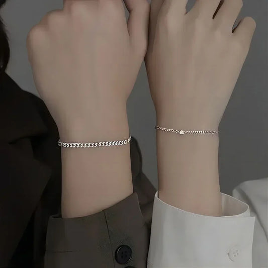 Paar-Armband-Sets für Männer, Frauen, Freundin, Freund, Sie und Ihn, passender Armreif, verstellbare Armbänder für Liebhaber, beste Freunde