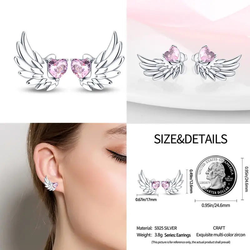 2024 Hotsale Ohrringe aus 925er-Sterlingsilber, Creolen mit Pavé-CZ-U-Form, Zirkon für Frauen, funkelnd, mit Größe, Modellanzeige