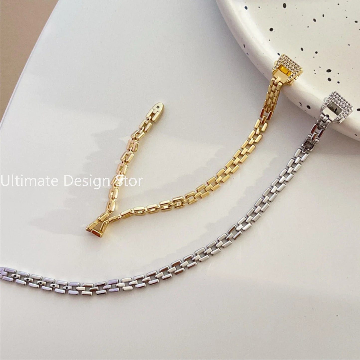 Vintage-Armband mit Schnalle, minimalistischer Luxus-Paar-Handschmuck für Männer und Frauen