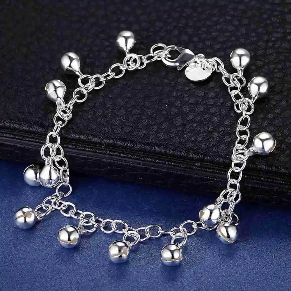 Armband aus 925er-Sterlingsilber, Herz, hochwertige romantische Kette für Damen und Herren, modisch, Verlobungsfeier, Hochzeit, Schmuck, Geschenk