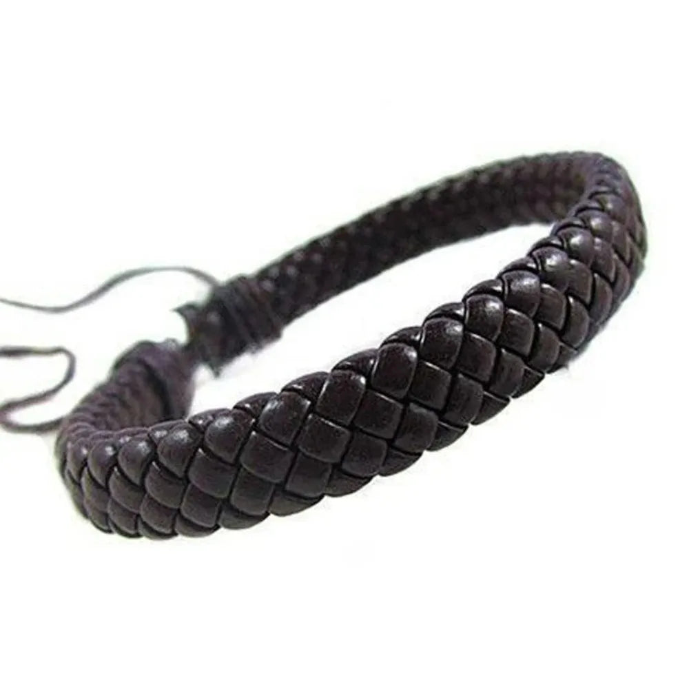 SUMENG 2024 Neue Unisex Seil Handgewebte Mode Armband Surfer Multi-farbe Manschette Einstellbar Einfache Leder Armreif Schmuck geschenke
