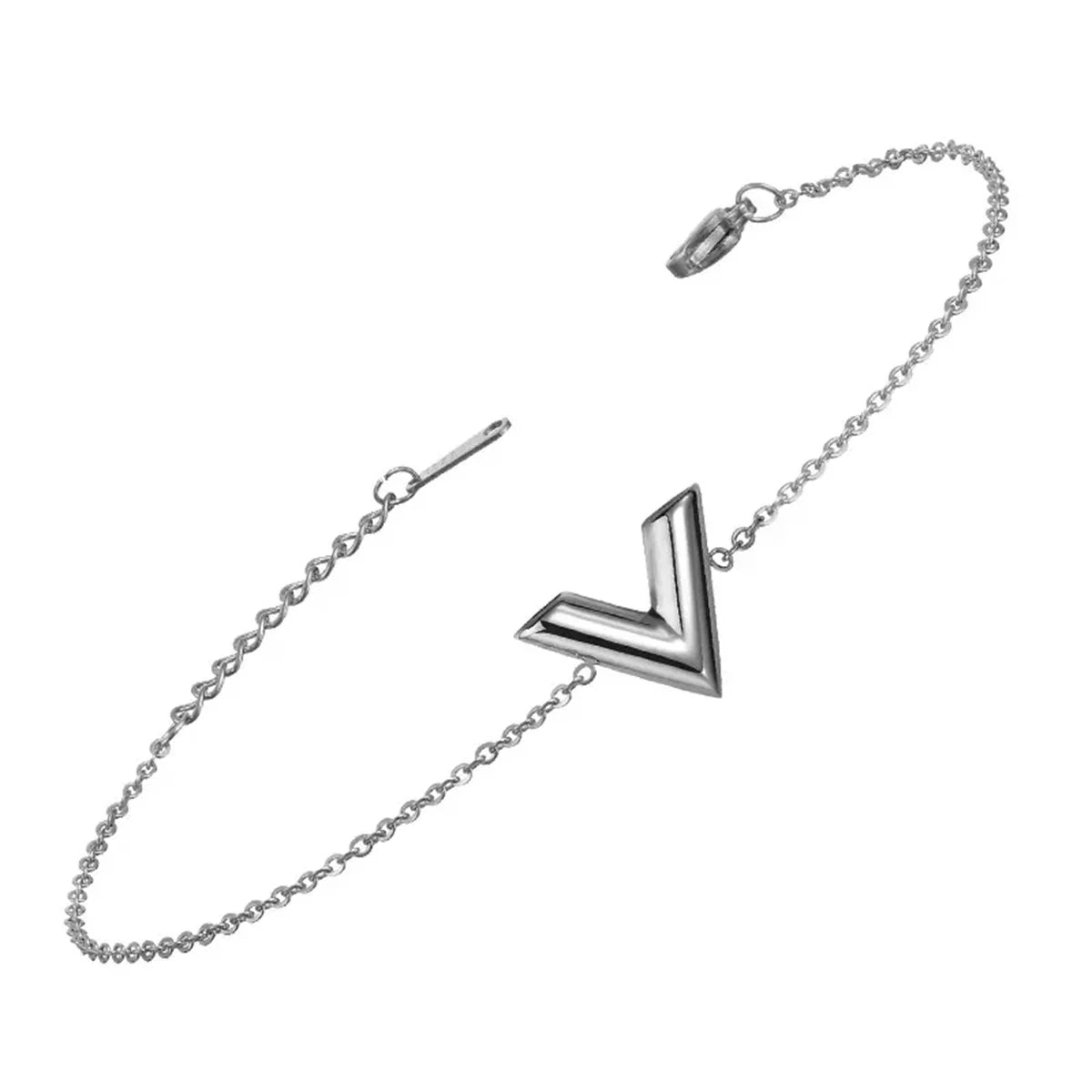 Edelstahl Buchstabe V Armbänder Für Frauen Mädchen Gold Farbe Alphabet Armreif Berühmte Marke Schmuck Set Beste Geschenk Für Freund