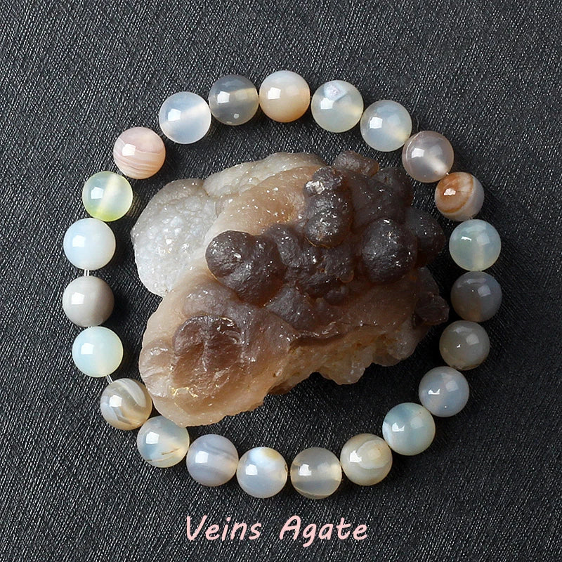 Geniune Amethyst Natur kristall Armband für Frauen Pulsera Amethust Armband aus echten Naturstein perlen Körper reinigung
