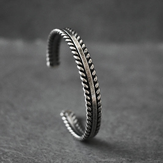 Neue Vintage Antik Silber Farbe Edelstahl Armreifen für Männer Mode Nordic Vikings Armbänder Partei Schmuck Geschenke Großhandel