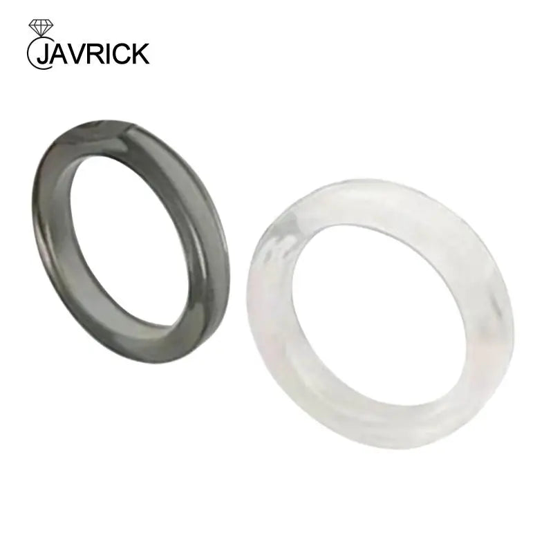 2 Stück Harz ringe winzige ästhetische Acryl ring Frauen Teen Mädchen niedlich stapelbar Ring Aussage Schmuck Ornament Ring Geschenk