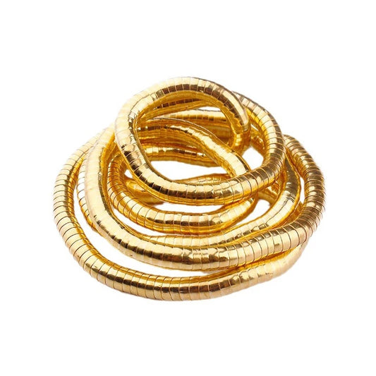 5 mm 90 cm Eisen flexible gedrehte Schmuck biegsame Schlangenhalskette 12 Farben erhältlich