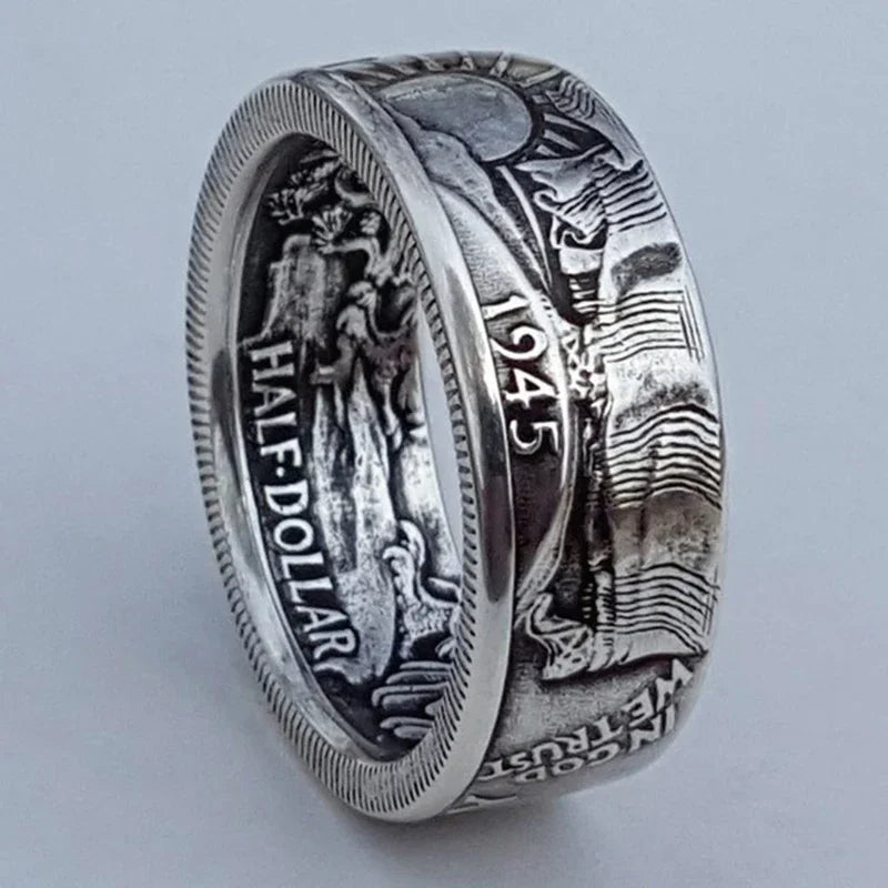 Siegel Männer Ringe Gedenk Geschenk für Freund Handgemachte Vintage Party Männlich Ring Schmuck männer Finger Ring Gothic Edelstahl