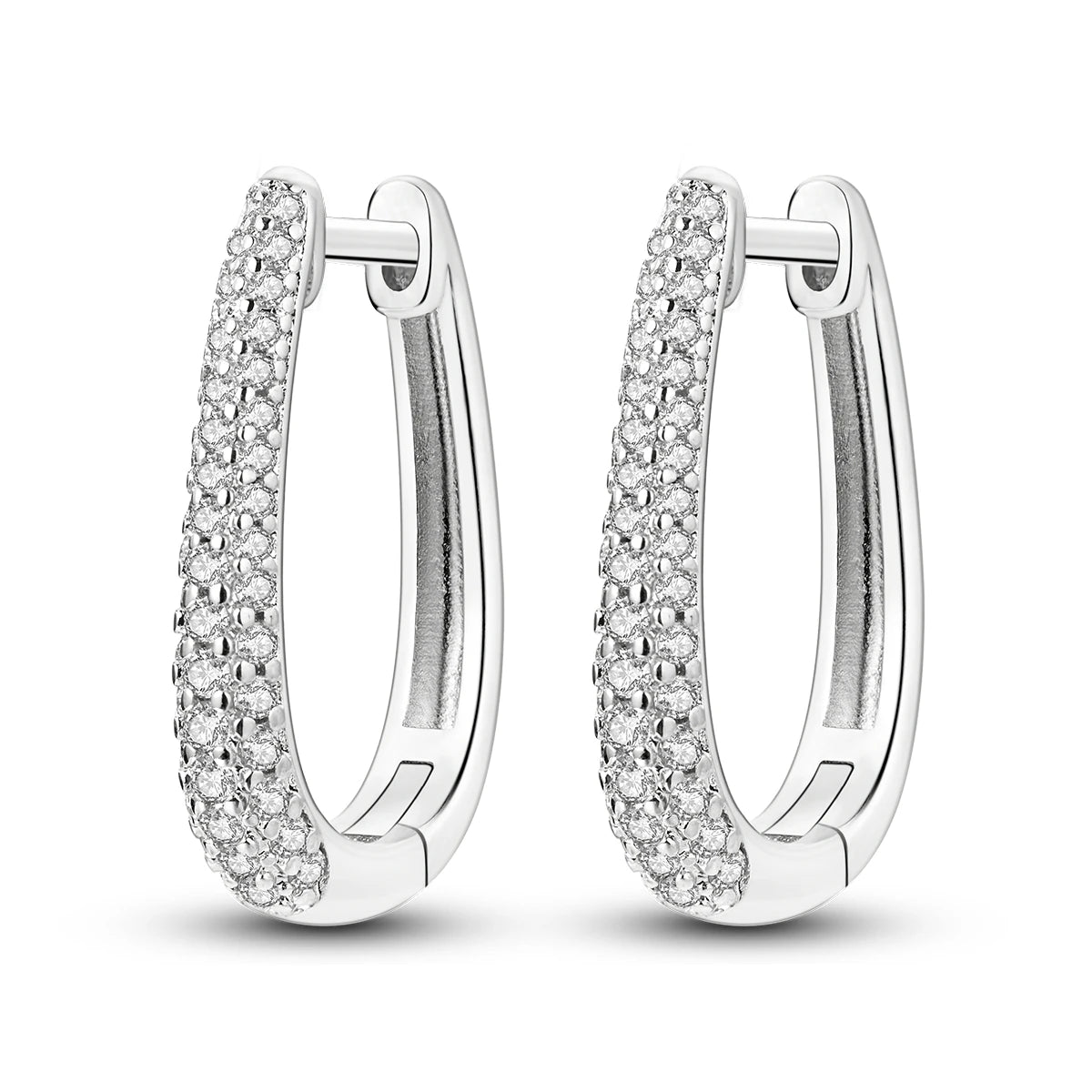 Creolen aus 925er Silber für Damen, Pendientes, Mond, Sonne, Original-Ohrringe, Modeschmuck