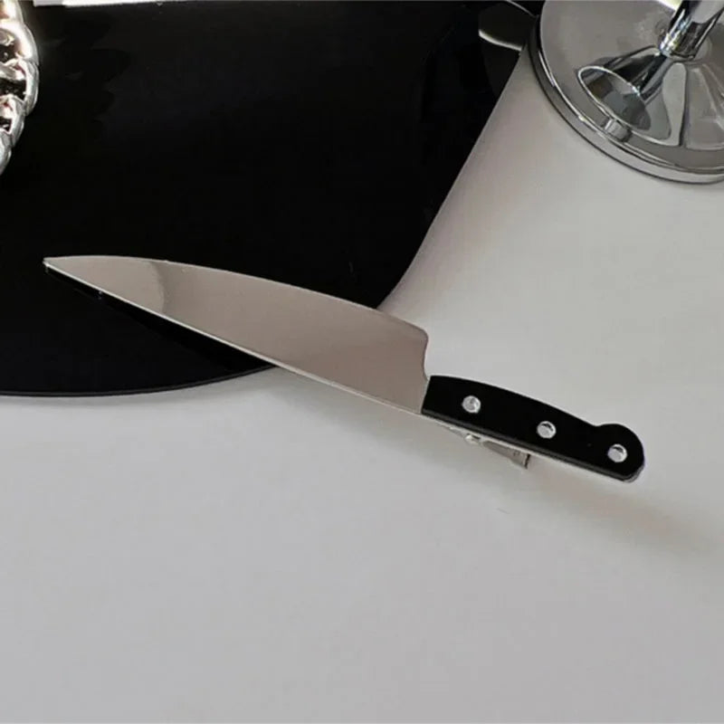 Neue Kreative Seltsame Messer Haar Clips Für Frauen Lustige Haarnadeln Mädchen Haarspange Punk Haarspange Haarnadeln Headwear Haar y2k Zubehör
