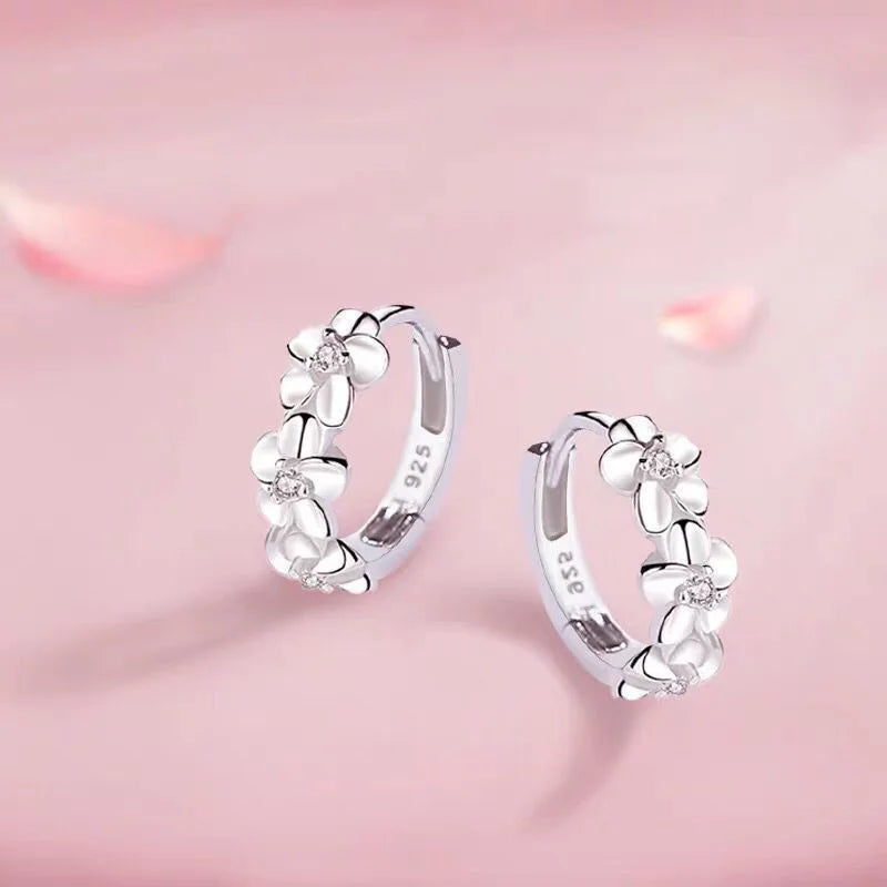 Stern-Ohrstecker aus 925er-Sterlingsilber, AAA-Zirkon, hohe Qualität für Damen, Ohrring, Hochzeit, Modeschmuck, Accessoires, Party-Geschenk