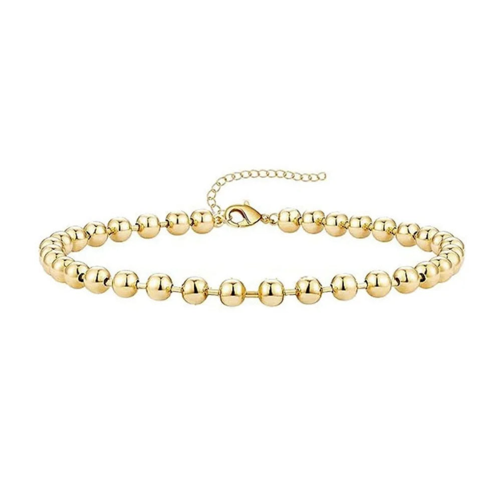 MEDFOLY Goldarmbänder für Frauen, zierlich, 14 Karat vergoldet, wasserdicht, verstellbares Glied, Figaro, kubanisches Büroklammer-Kettenarmband, Geschenke