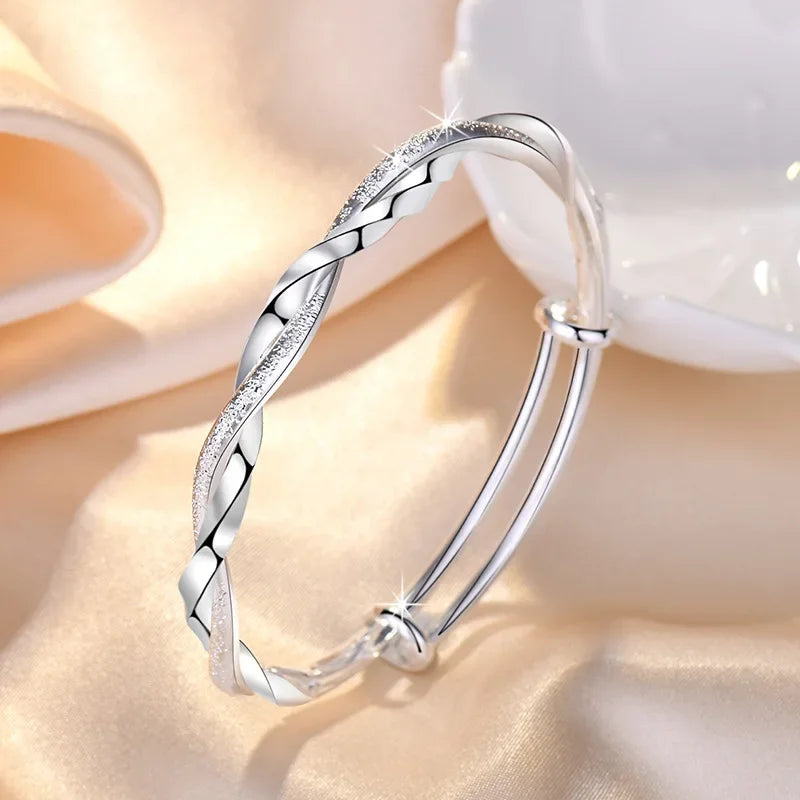 Klassische Minimalismus Edelstahl Mobius Armreifen Armband Für Frauen Männer Mode Gothic Schmuck Paar Party Freund Geschenke