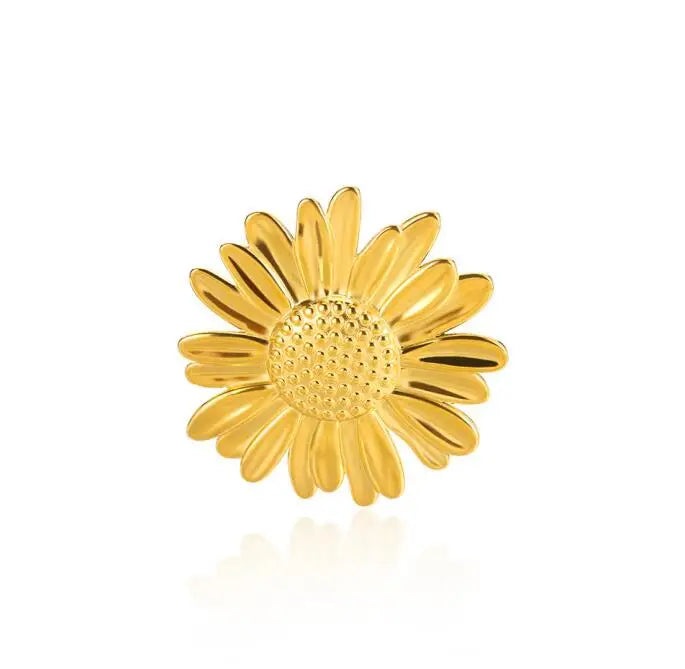 Minimalistische Textur Edelstahl Geometrische Ringe für Frauen Gold Farbe Öffnung Paar Ring Ästhetische Hochzeit Weihnachten Schmuck