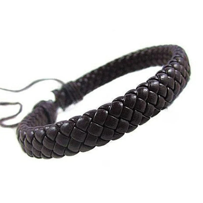 SUMENG 2024 Neue Unisex Seil Handgewebte Mode Armband Surfer Multi-farbe Manschette Einstellbar Einfache Leder Armreif Schmuck geschenke