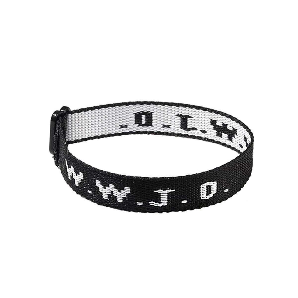 Harong WWJD verstellbare bunte Armbänder „What Wound Jesus Do“-Armbänder, inspirierender christlicher Schmuck, Geschenke für Damen und Herren
