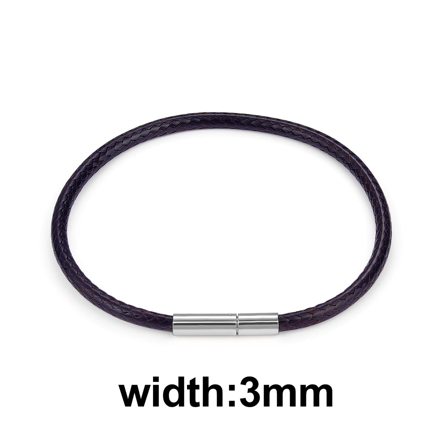 Mode handgemachte Leder gewachste Schnur Armbänder Glück Seil Armband & Armreifen für Frauen Männer Wachs Schnur Faden Armbänder