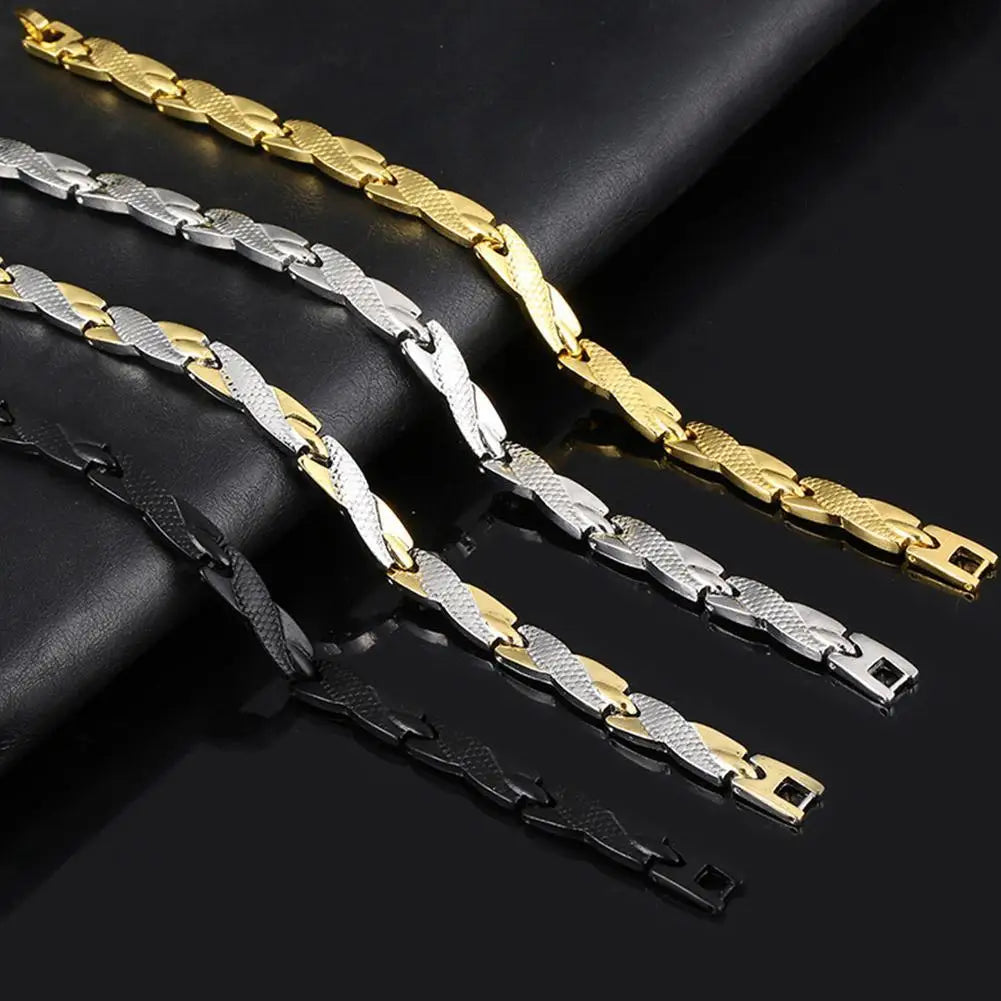 2024 neue Drachen Muster Twisted Gesunde Magnetische Magnet Armband für Frauen Power Therapie Magnete Armbänder Armreifen für Frauen Männer