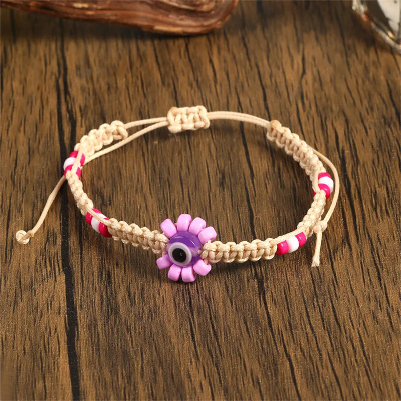Böhmische farbige Perlen, verteiliges handgewebtes Armband für Männer/Frauen, lässig, täglich, trendig, einfache Accessoires, Freundschaftsgeschenke für Männer
