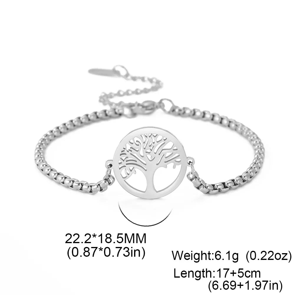 Hexerei Irish Celtic Knot Charms Armbänder Edelstahl Hexenknoten Kette Armband Damen Herren Vintage Liebe Schmuck Geschenke
