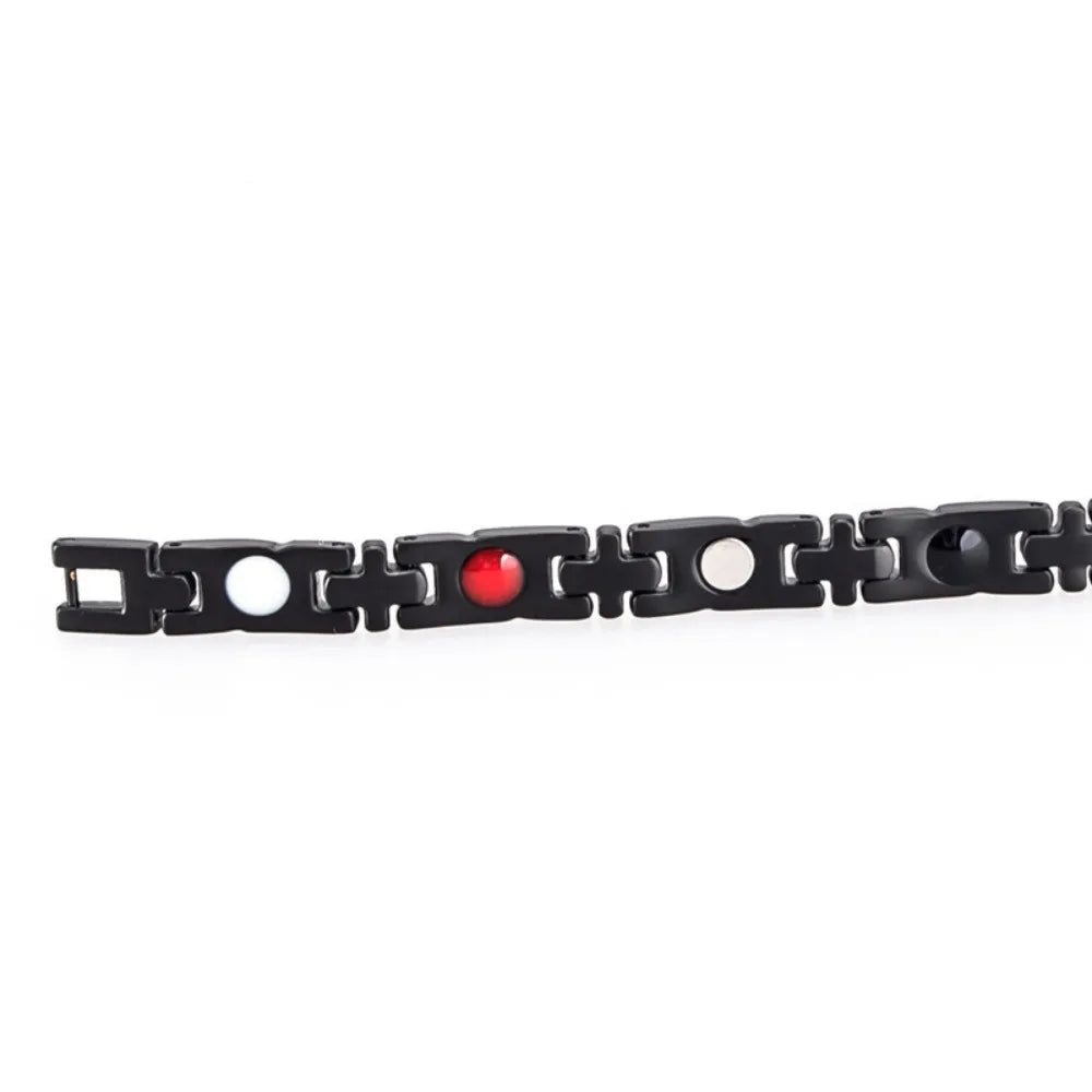 Twisted Pattern Magnet armband für Frauen Magnete Armbänder Armreifen für Frauen Männer Pulse ras Acero inoxidable Para Mujer браслет